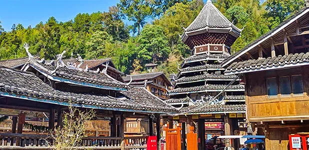 1 Day Guilin Sangjiang Tour by Bullet Train to Dong Villages
