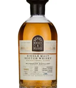 1990 Berry Bros. & Rudd Exceptional Casks Miltonduff, Cask Ref. 3809, Speyside, Single Malt Scotch Whisky (54.1%)