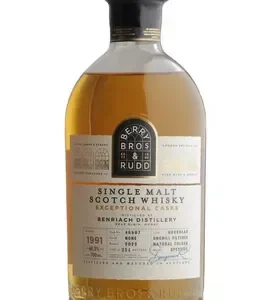 1991 Berry Bros. & Rudd Exceptional Casks Benriach, Cask Ref. 46507, Bottled 2023, Speyside, Single Malt Scotch Whisky (48.3%)