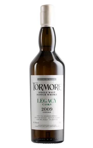 2009 Tormore, Legacy Casks, Speyside, Single Malt Scotch Whisky (47.4%)