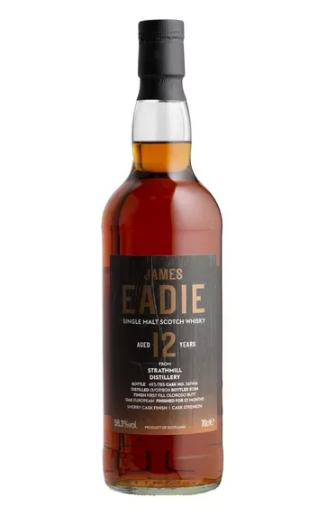 2011 Strathmill, Oloroso Butt Cask Finish, James Eadie, Speyside, Single Malt Scotch Whisky (58.3%)