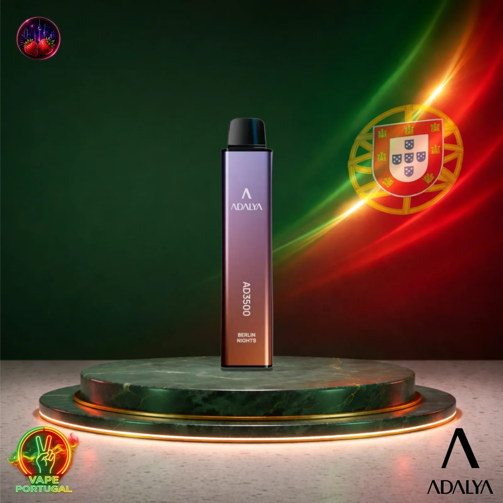 Adalya AD3500 3.5K Puffs | Vape Descartável Portugal 2% Nicotina