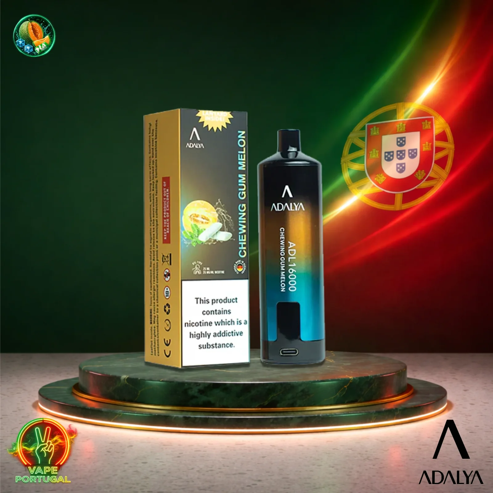 Adalya ADL16000 16K Puffs | Vape Descartável Portugal 2% Nicotina