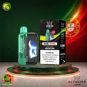 Al Fakher Crown Bar Ultra 25K Puffs | Vape Descartável Portugal 0.5% Nicotina