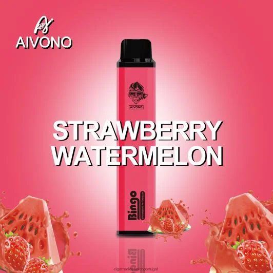 Atacado Vaporizador – Aivono AIM BINGO 4000 melancia morango FR2FJJ133