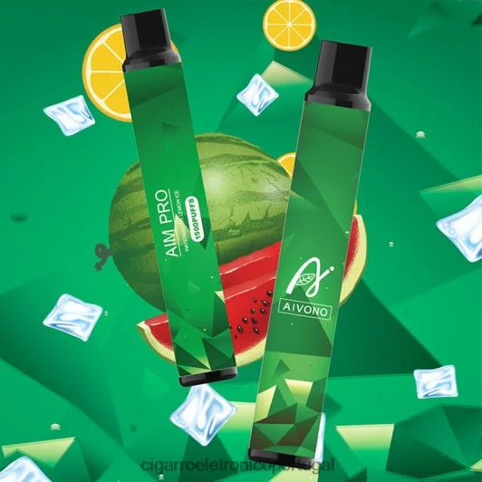 Atacado Vaporizador – Aivono AIM PRO 1500 gelo de melancia e limão FR2FJJ166