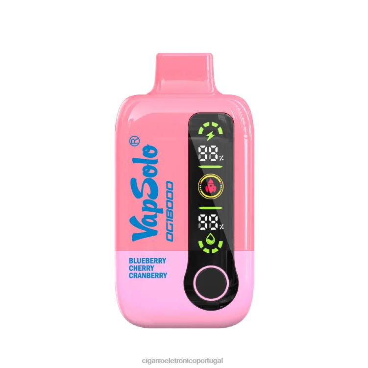Atacado Vaporizador – F4TL01 VapSolo dg18000 mirtilo cereja cranberry