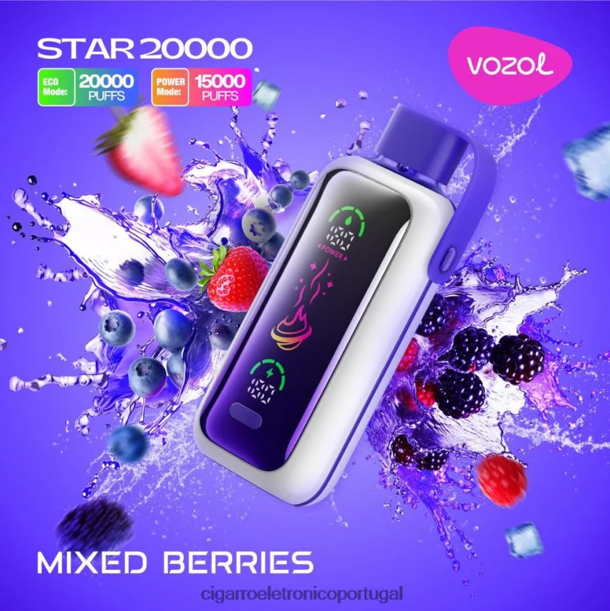 Atacado Vaporizador – frutas misturadas VOZOL STAR 20.000 LD2Z8214