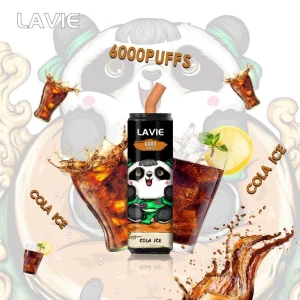 Atacado Vaporizador – gelo de cola LAVIE Coke BAR 6.000 baforadas DDN0276