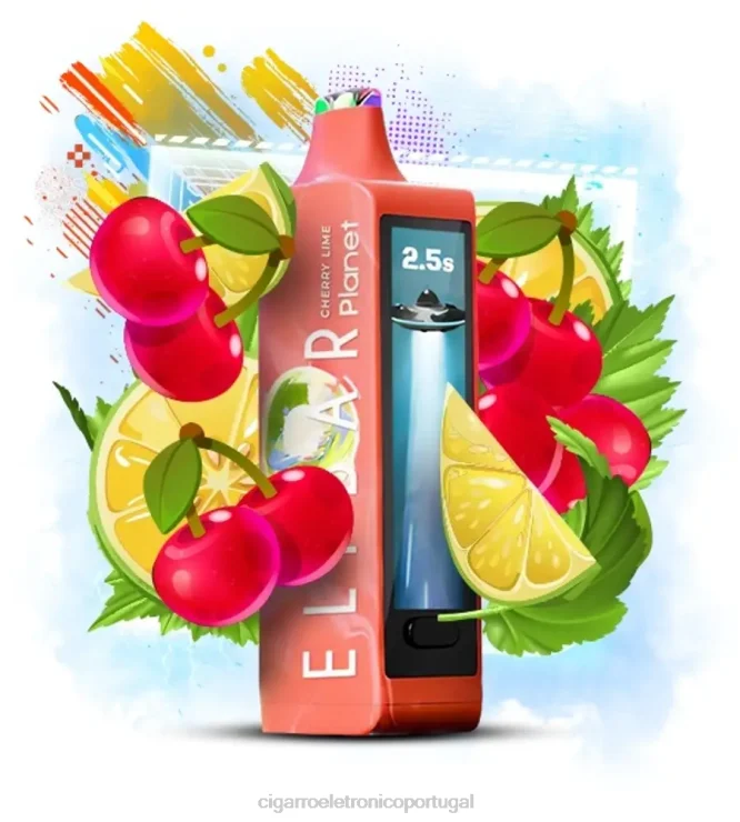 Atacado Vaporizador – limão cereja Elf Bar Planet 25.000 R880823