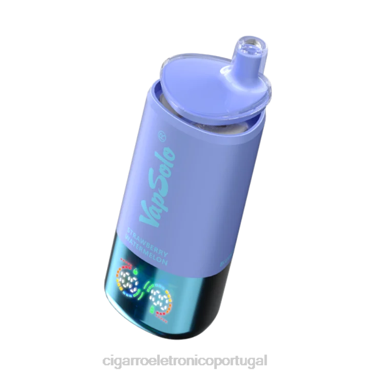 Atacado Vaporizador – VapSolo Triple 30.000 baforadas Limão, limão e morango, melancia e sorvete de mirtilo JR6261