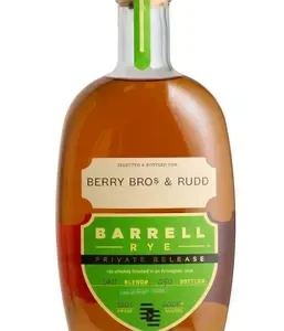 Barrell, Private Release for Berry Bros. & Rudd, 1A11, Rye Whiskey, USA (60.1%)