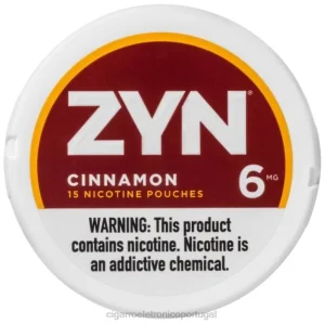 blu cigarro eletrónico portugal RB6419 canela ZYN bolsa de nicotina 6mg