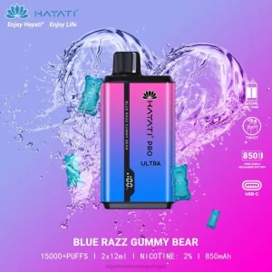 blu cigarro eletrónico portugal RB64199 ursinho de goma razz azul Hayati Pro Ultra
