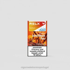 blu cigarro eletrónico portugal RB64249 chá preto gelado RELX Pod Pro 2