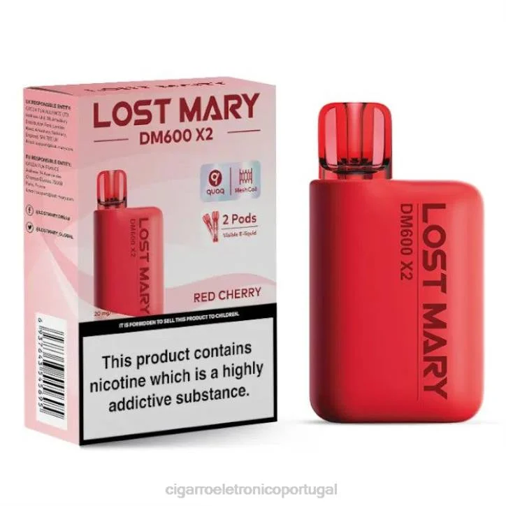 blu cigarro eletrónico portugal RB64479 cereja vermelha LOST MARY DM600 X2
