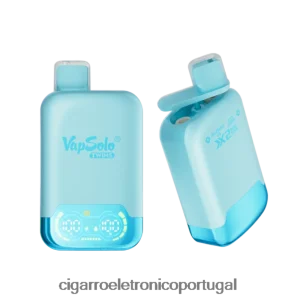 Blu Cigarro Eletrónico Portugal – Vapsolo TWINS vaporizador descartável gelo de mirtilo e cereja com gás 4H6N02121