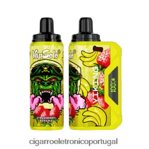 Blu Cigarro Eletrónico Portugal – Vapsolo VIKING vaporizador descartável banana morango 4H6N02137