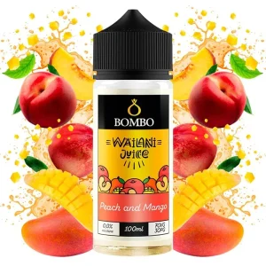Bombo - Wailani Peach Mango 100ml Shortfill