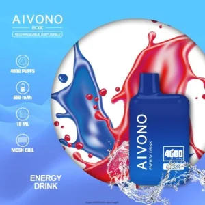 Cigarro Eletrônico – Aivono AIM BOXX 4000 bebida energética FR2FJJ225