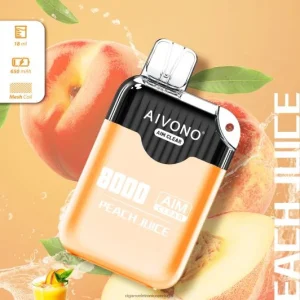 Cigarro Eletrônico – Aivono AIM CLEAR 8.000 suco de pêssego FR2FJJ203