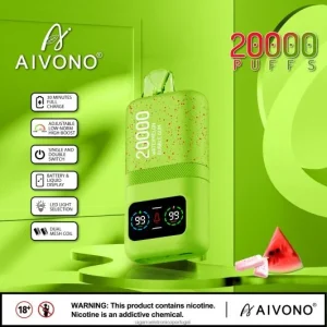 Cigarro Eletrônico – Aivono AIM magic 20.000 chiclete de melancia FR2FJJ82