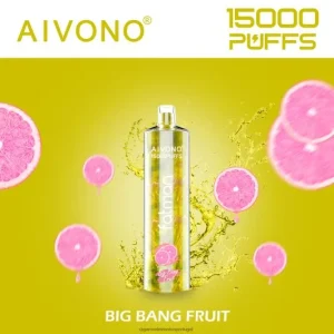 Cigarro Eletrônico – Aivono FATMAN 15.000 fruta do grande estrondo FR2FJJ16