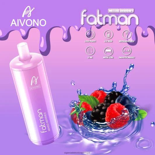 Cigarro Eletrônico – Aivono FATMAN 6800 frutas misturadas FR2FJJ27