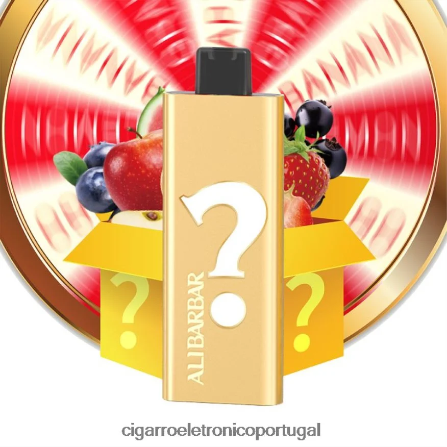 Cigarro Eletrônico – Alibarbar Pandora 7000 vapores descartáveis roleta de sabores 4H6N0255