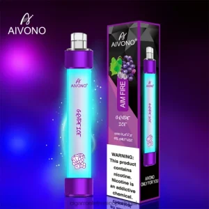 Cigarro Eletronico Atacado – Aivono AIM FIRE 1000 gelo de uva FR2FJJ329