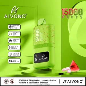 Cigarro Eletronico Atacado – Aivono AIM magic 15.000 chiclete de melancia FR2FJJ65