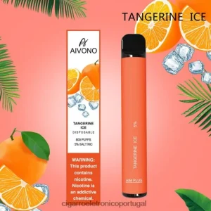 Cigarro Eletronico Atacado – Aivono AIM PLUS 800 gelo de tangerina FR2FJJ197