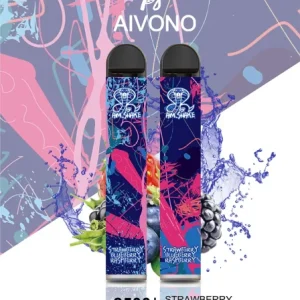 Cigarro Eletronico Atacado – Aivono AIM SNAKE 2500 morango mirtilo framboesa FR2FJJ318