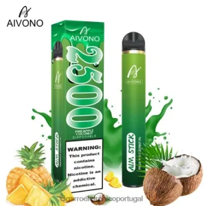 Cigarro Eletronico Atacado – Aivono AIM STICK 2500 coco abacaxi FR2FJJ153