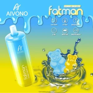 Cigarro Eletronico Atacado – Aivono FATMAN 6800 gelo de ursinho de goma FR2FJJ32