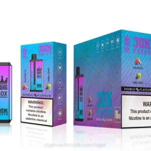Cigarro Eletronico Atacado – Bang Box 30.000 baforadas sabores duplos gelo razz azul e uva dupla 8T6072