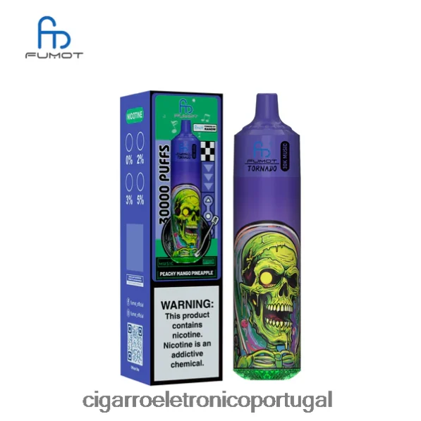 Cigarro Eletronico Atacado – Fumot Tornado 30k música abacaxi manga pêssego TX2F6B21