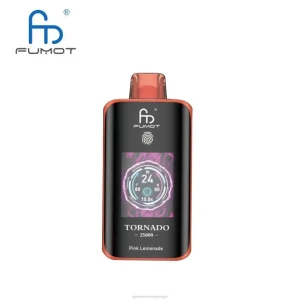 Cigarro Eletronico Atacado – limonada rosa Fumot Tornado 25.000 vapores descartáveis VN6L10