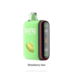 Cigarro Eletrônico – Bang Box Display de energia inteligente de 9000-18000 baforadas kiwi morango 8T6027