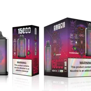 Cigarro Eletrônico – Bang Box s1-15000 baforadas uva morango 8T60111