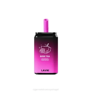 Cigarro Eletrônico – chá de rosa LAVIE Aurora 11.000 baforadas DDN0148