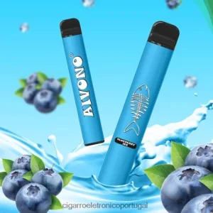 Cigarro Eletrónico Comprar Online – Aivono AIM FISHBONE 600 gelo de mirtilo FR2FJJ279