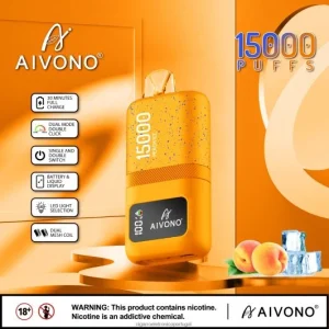 Cigarro Eletrónico Comprar Online – Aivono AIM magic 15.000 gelo de pêssego FR2FJJ59