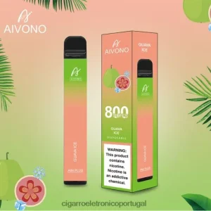 Cigarro Eletrónico Comprar Online – Aivono AIM PLUS 800 gelo de goiaba FR2FJJ180