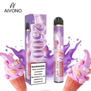 Cigarro Eletrónico Comprar Online – Aivono AIM STICK 2500 sorvete de taro de baunilha FR2FJJ147