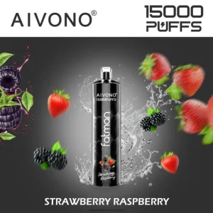 Cigarro Eletrónico Comprar Online – Aivono FATMAN 15.000 framboesa morango FR2FJJ15