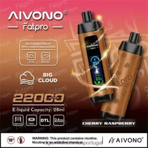 Cigarro Eletrónico Comprar Online – Aivono Fatpro 22.000 framboesa cereja FR2FJJ4