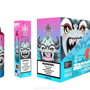 Cigarro Eletrónico Comprar Online – Bang Beach Tela inteligente de 22.000 baforadas limonada rosa 8T6015