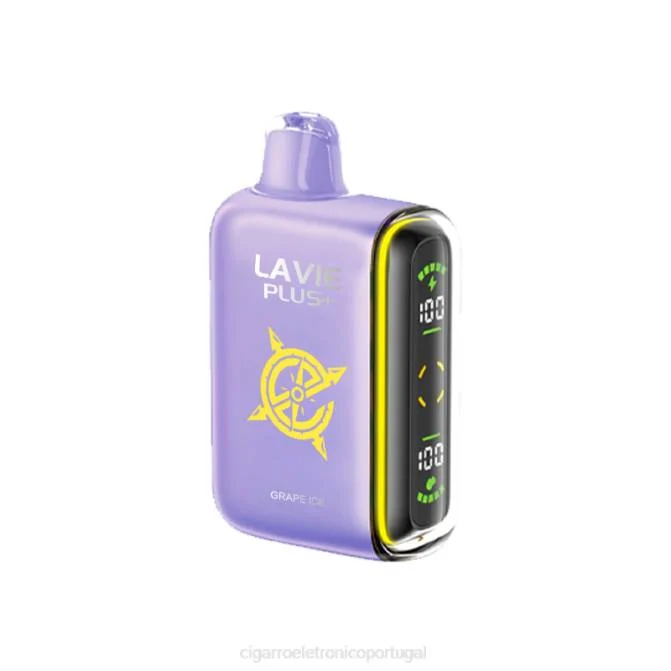 Cigarro Eletrónico Comprar Online – gelo de uva LAVIE PLUS 15.000 baforadas DDN0103
