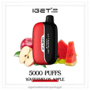 Cigarro Eletrónico Comprar Online – IGET Moon k5000 maçã melancia 280PF6